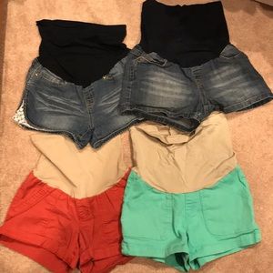 Maternity Shorts Lot